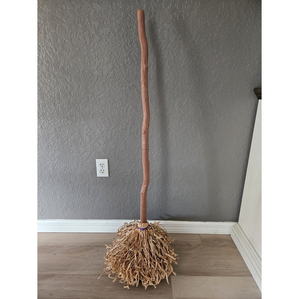 Spirit Halloween Enchanted Broom Animated Moving Witch Prop Costume Decoration